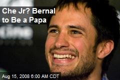 Che Jr? Bernal to Be a Papa