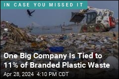 One Big Company Is Tied to 11% of Branded Plastic Waste