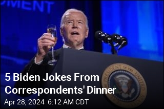 5 Biden Jokes From Correspondents&#39; Dinner