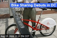 Bike Sharing Debuts in DC