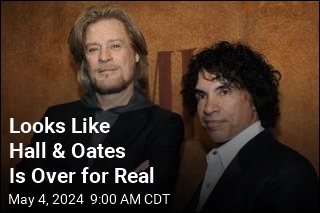 Looks Like Hall &amp; Oates Is Over for Real