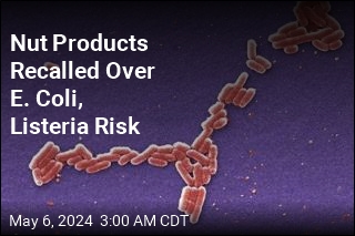 Nut Products Recalled Over E. Coli, Listeria Risk