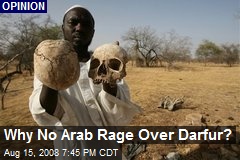 Why No Arab Rage Over Darfur?