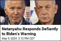 Netanyahu to Biden: Israel &#39;Will Stand Alone&#39;