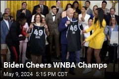 Biden Cheers WNBA Champs, Celebrates Women&#39;s Sports