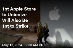 1st Apple Store to Unionize Will Also Be 1st to Strike