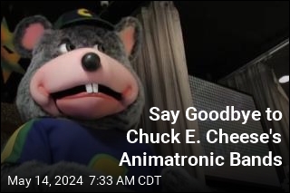 Chuck E. Cheese Is Ditching Its Animatronic Bands