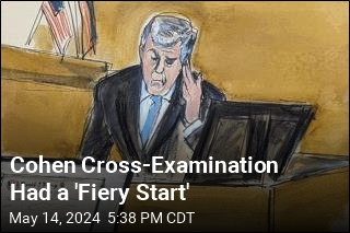 Cohen Cross-Examination Had a &#39;Fiery Start&#39;