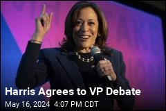 Harris Agrees to VP Debate