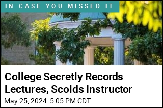 College Secretly Records Lectures, Scolds Instructor