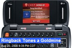 Ringback Tones a Goldmine