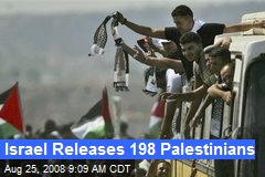 Israel Releases 198 Palestinians