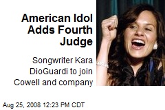 American Idol Adds Fourth Judge
