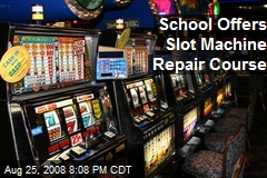 School Offers Slot Machine Repair Course