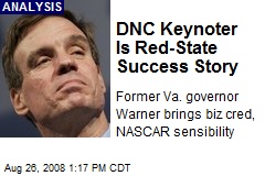 DNC Keynoter Is Red-State Success Story