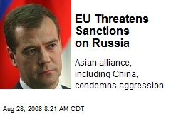 EU Threatens Sanctions on Russia