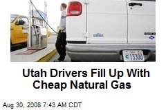 Utah Drivers Fill Up With Cheap Natural Gas
