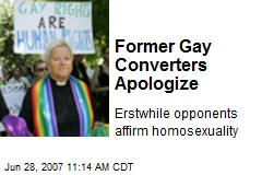 Former Gay Converters Apologize