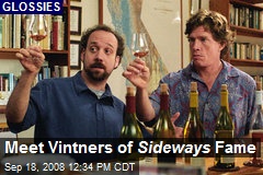 Meet Vintners of Sideways Fame