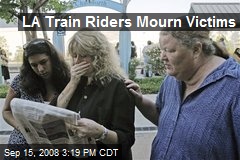 LA Train Riders Mourn Victims