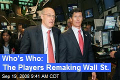 Who's Who: The Players Remaking Wall St.