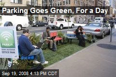 Parking Goes Green, For a Day