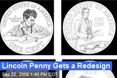 Lincoln Penny Gets a Redesign