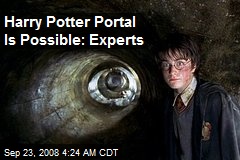 Harry Potter Portal Is Possible: Experts