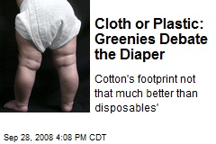 Cloth or Plastic: Greenies Debate the Diaper