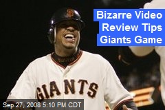 Bizarre Video Review Tips Giants Game