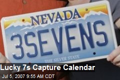 Lucky 7s Capture Calendar