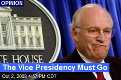 The Vice Presidency Must Go