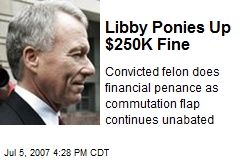 Libby Ponies Up $250K Fine