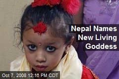 Nepal Names New Living Goddess