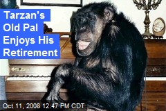 Tarzan's Old Pal Enjoys His Retirement