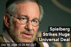 Spielberg Strikes Huge Universal Deal