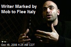 Writer Marked by Mob to Flee Italy