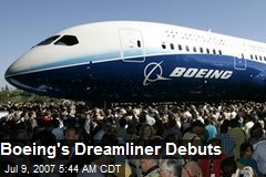 Boeing's Dreamliner Debuts