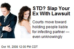 STD? Slap Your Ex With Lawsuit