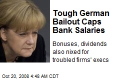 Tough German Bailout Caps Bank Salaries