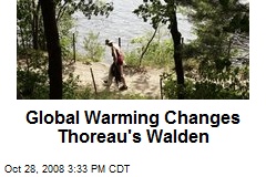 Global Warming Changes Thoreau's Walden
