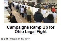 Campaigns Ramp Up for Ohio Legal Fight