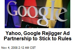 Yahoo, Google Rejigger Ad Partnership to Stick to Rules