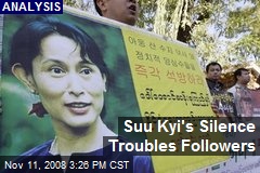 Suu Kyi's Silence Troubles Followers