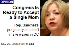 Congress Is Ready to Accept a Single Mom