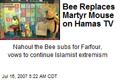 Bee Replaces Martyr Mouse on Hamas TV