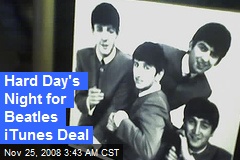 Hard Day's Night for Beatles iTunes Deal