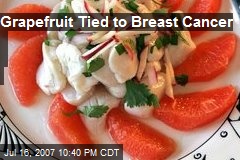 Grapefruit Tied to Breast Cancer