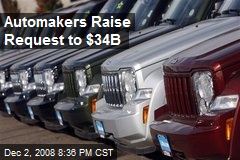 Automakers Raise Request to $34B