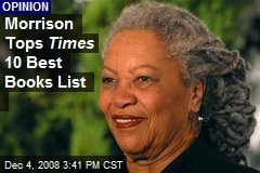 Morrison Tops Times 10 Best Books List